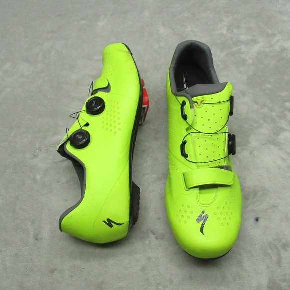 Specialized Unisex 13.75 Men Cycling Shoes Yellow Torch 3.0 Road Geometry Cleats